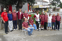 Foto tirada na Praça Pedro Marson com todos os Presidentes desde a sua Fundação. Foto tirada na Praça Pedro Marson com todos os Presidentes desde a sua Fundação.